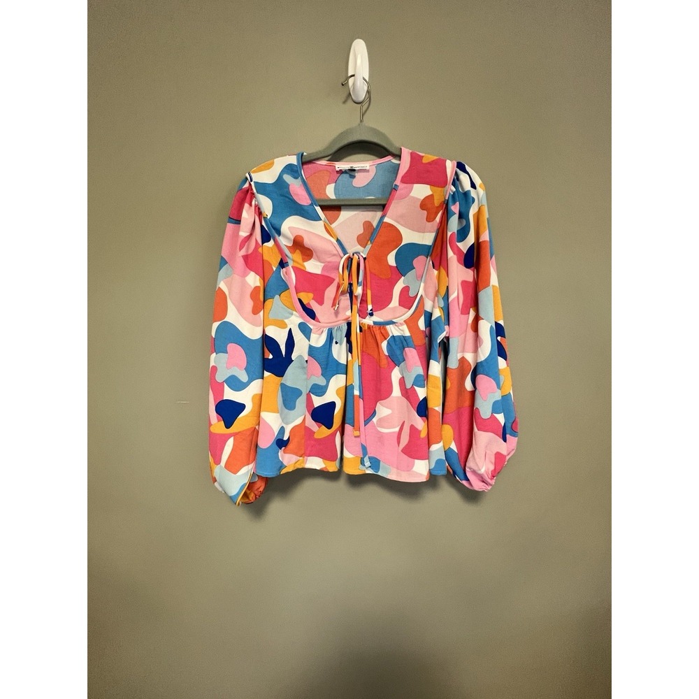 Michelle McDowell Women's Blouse Size Small Multi-colored New Without‎ Tags!